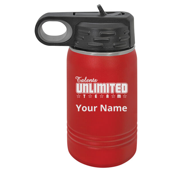 Talents Unlimited Engraved on a Polar Camel® - 12 oz. Water Bottle Vacuum Insulation Thumbnail