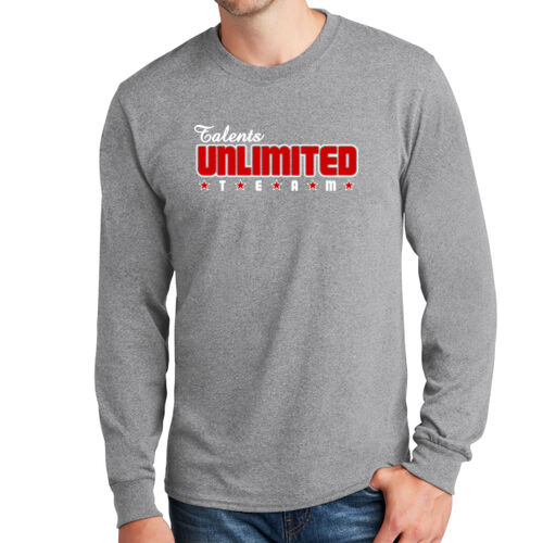 Talents Unlimited Design 1 on a Port & Co ® - Long Sleeve Core Cotton Tee Thumbnail