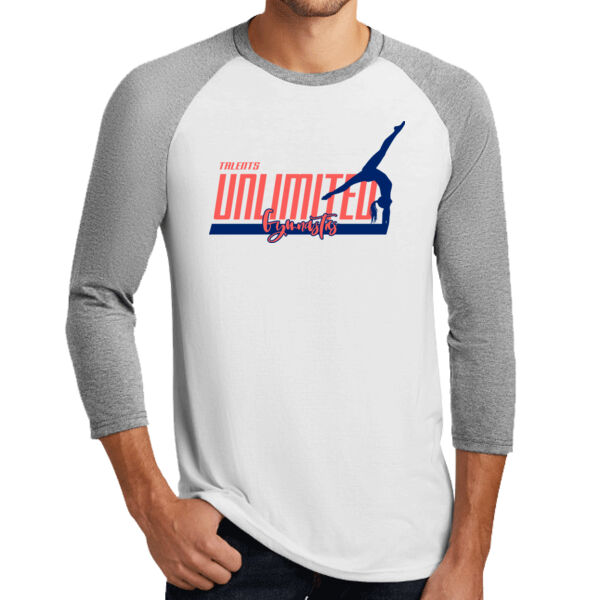 Talents Unlimited Design 2 on a District ® - Perfect Tri ® 3/4 Sleeve Raglan Thumbnail