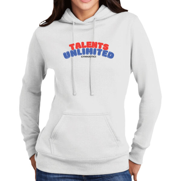 Talents Unlimited Design 4 on a Port & Co ® - Women's Core Fleece Pullover Hooded Sweatshirt Thumbnail