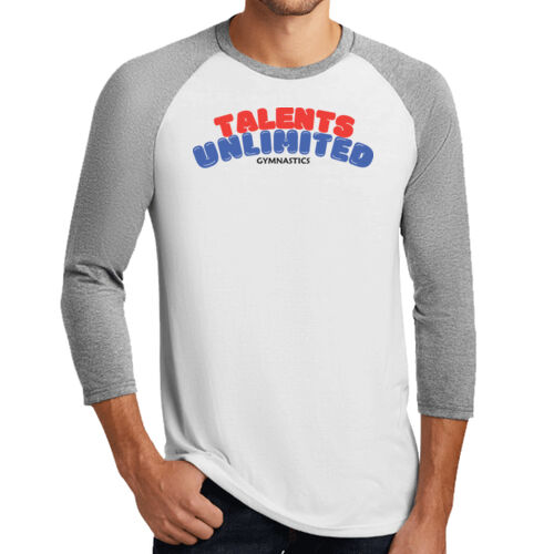 Talents Unlimited Design 4 on a District ® - Perfect Tri ® 3/4 Sleeve Raglan Thumbnail