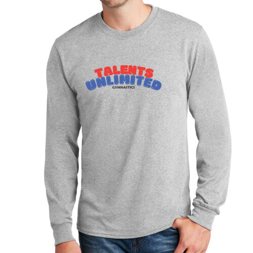 Talents Unlimited Design 4 on a Port & Co ® - Long Sleeve Core Cotton Tee Thumbnail