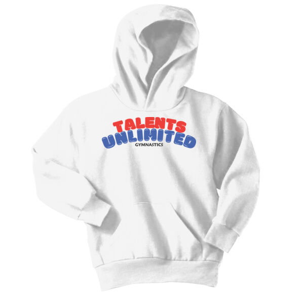 Talents Unlimited Design 4 on a Port & Co ® -  Youth Core Fleece Pullover Hooded Sweatshirt Thumbnail