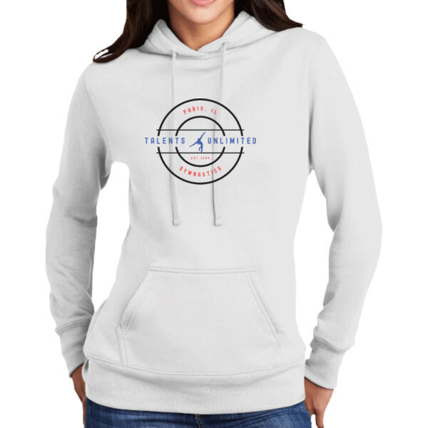 Talents Unlimited Design 5 on a Port & Co ® - Women's Core Fleece Pullover Hooded Sweatshirt Thumbnail
