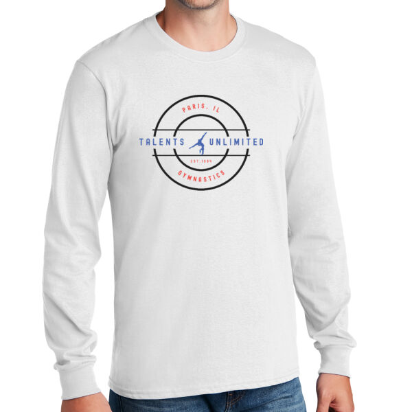 Talents Unlimited Design 5 on a Port & Co ® - Long Sleeve Core Cotton Tee Thumbnail