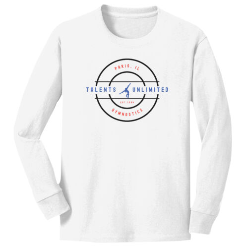 Talents Unlimited Design 5 on a Port & Co ® - Youth Long Sleeve Core Cotton Tee Thumbnail