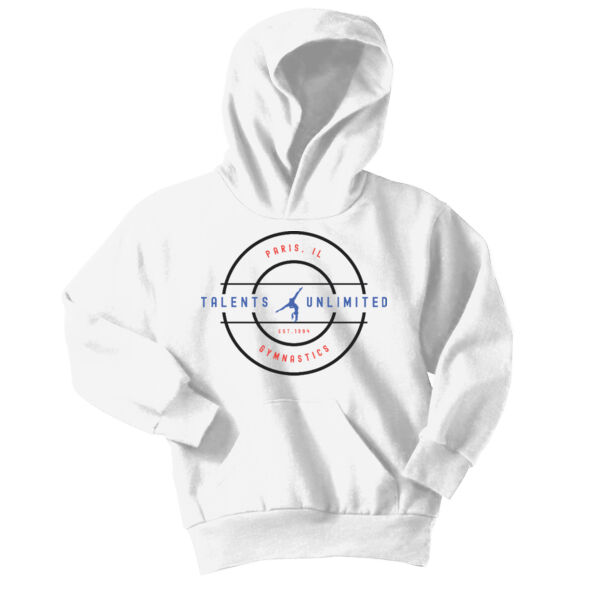 Talents Unlimited Design 5 on a Port & Co ® - Youth Core Fleece Pullover Hooded Sweatshirt Thumbnail