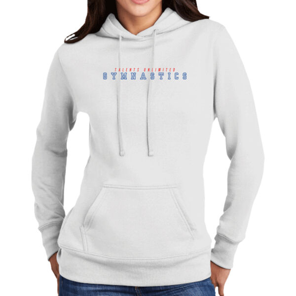 Talents Unlimited Design 6 on a Port & Co ® - Women's Core Fleece Pullover Hooded Sweatshirt Thumbnail