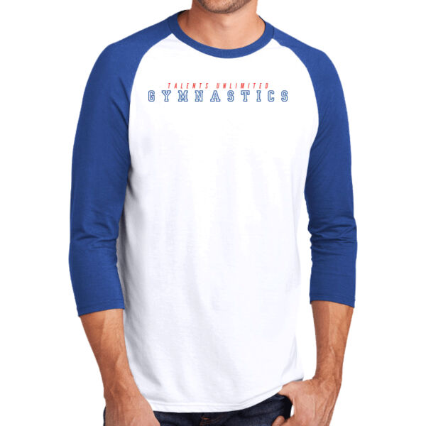 Talents Unlimited Design 6 on a District ® - Perfect Tri ® 3/4 Sleeve Raglan Thumbnail