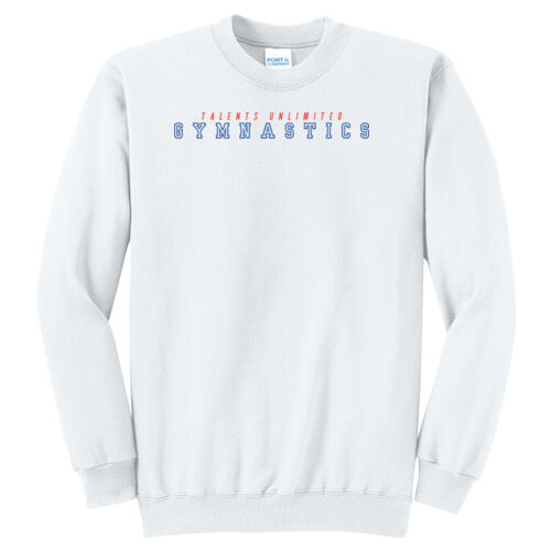 Talents Unlimited Design 6 on a Port & Co ® - Core Fleece Crewneck Sweatshirt Thumbnail