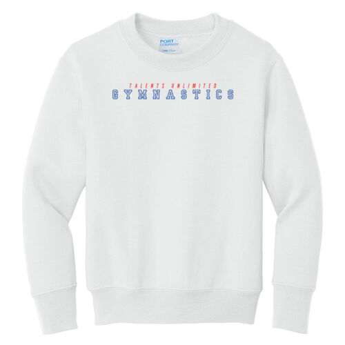 Talents Unlimited Design 6 on a Port & Co ® - Youth Core Fleece Crewneck Sweatshirt Thumbnail